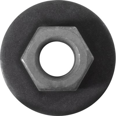 Auveco Item 23656 Free Spinning Washer Nut M8-1.25 24mm Toothed Washer. Quantity 50