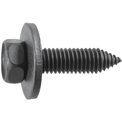 Auveco Item 23661 Hex Hd Sems Body Bolt Ca Point M6.3-1.0 X 20mm - Black. Quantity 100