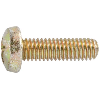 Auveco Item 23677 Phillips Pan Hd License Plate Screw M6-1.0 X 20mm. Quantity 50
