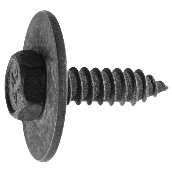 Auveco Item 23695 Hex Hd Sems T.S. M6.3-1.81 X 22mm - Black. Quantity 50