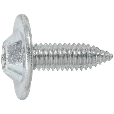 Auveco Item 23789 Torx Round Washer Head Body Bolt W/Ca Point M6-1.0 X 25mm - Zinc. Quantity 50