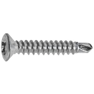 Auveco Item 23793 Phillips Pozi Oval Hd T.S. M4.2-1.41 X 25mm - Zinc. Quantity 100
