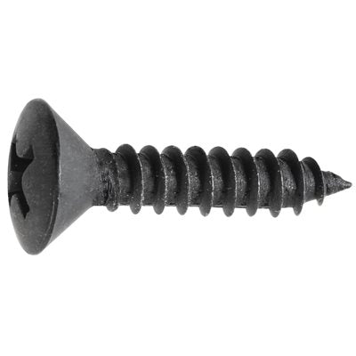Auveco Item 23806 Phillips Oval Head T.S. #8 X 3/4 - Black. Quantity 100