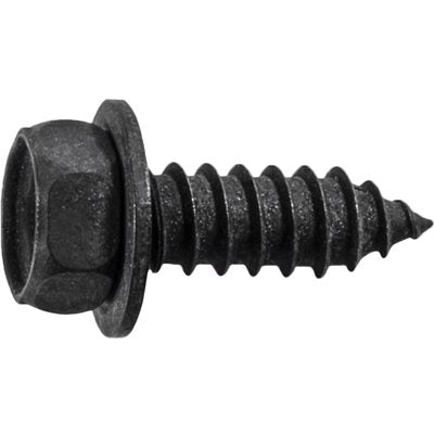Auveco Item 23864 Phillips Hex/Slotted Washer Head T.S. #14 X 3/4 - Black. Quantity 50