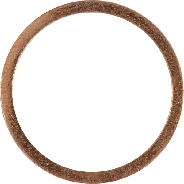 Auveco Item 23910 Copper Sealing Washer 20mm I.D. 24mm O.D.. Quantity 25