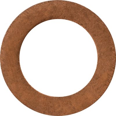 Auveco Item 23911 Copper Sealing Washer 6mm I.D. 10mm O.D.. Quantity 100