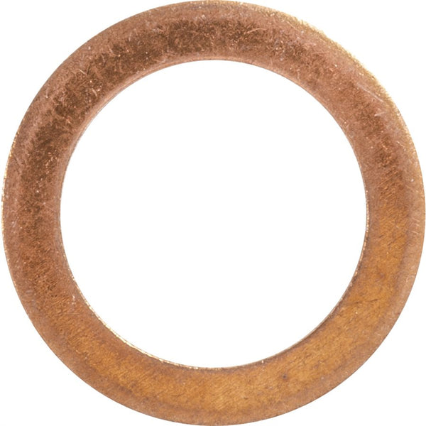 Auveco Item 23913 Copper Sealing Washer 8mm I.D. 12mm O.D.. Quantity 100