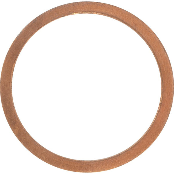 Auveco Item 23919 Copper Sealing Washer 18mm I.D. 22mm O.D.. Quantity 50