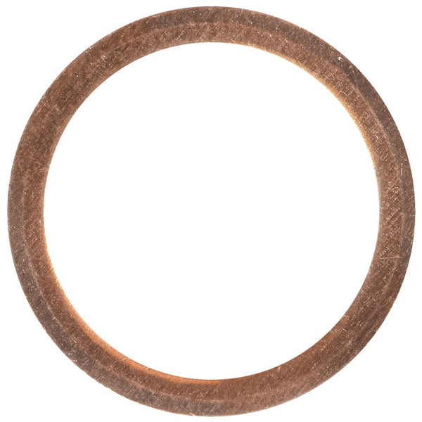 Auveco Item 23920 Copper Sealing Washer 18mm I.D. 24mm O.D.. Quantity 25