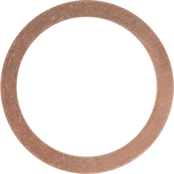 Auveco Item 23921 Copper Sealing Washer 20mm I.D. 26mm O.D.. Quantity 25