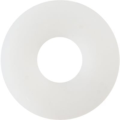Auveco Item 24063 Flat Washer Bolt Size 1/4 O.D. 0.387 - Natural Nylon. Quantity 50