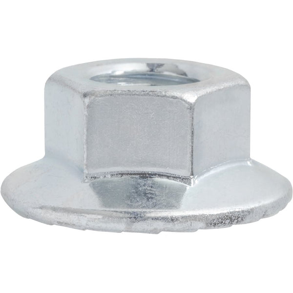 Auveco Item 24116 Spin Lock Nut W/Serrations 3/8-16 Thread 7/8 Dia. - Zinc. Quantity 50