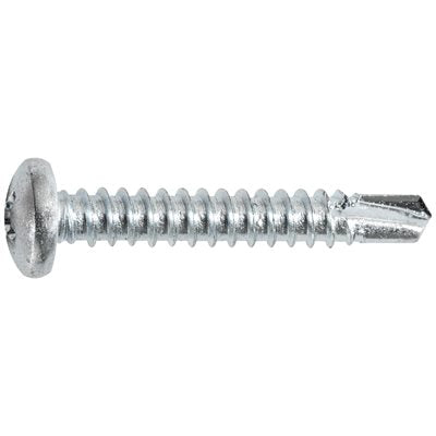 Auveco Item 24119 Phillips Pan Hd T.S. W/ Tek Point #10 X 1-1/4 - Zinc. Quantity 50