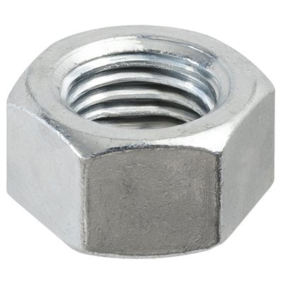 Auveco Item 24126 Reversible Lock Nut 3/8-24 Hex 9/16 - Zinc. Quantity 50
