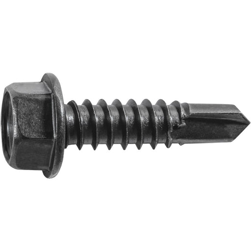 Auveco Item 24131 Hex Washer Head TS W/ Tek Point 14 X 1 Black Quantity 50
