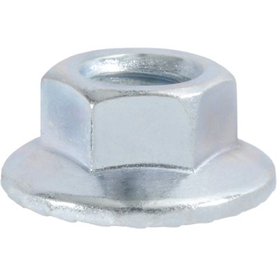 Auveco Item 24164 Spin Lock Nut W/Serrations 5/16-18 Thread 13/16 OD Zinc Quantity 100