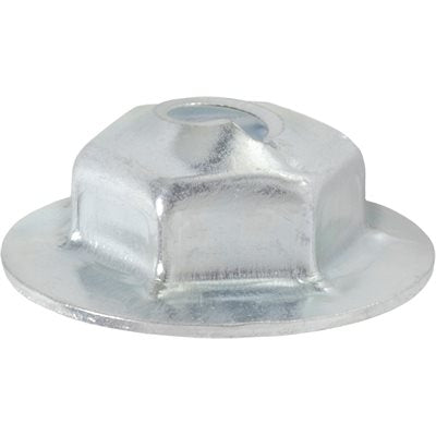 Auveco Item 24165 Washer Lock Nut 10-24 Dia 5/8 Zinc Quantity 100