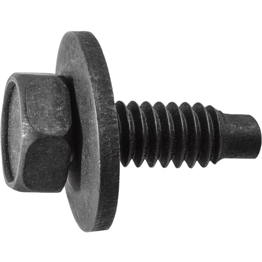 Auveco Item 24177 Hex Head Sems Body Bolt W/Dog Point 1/4-20 X 3/4 Black Quantity 50