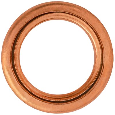 Auveco Item 24300 Copper Gasket  M6 X M10 Quantity 10