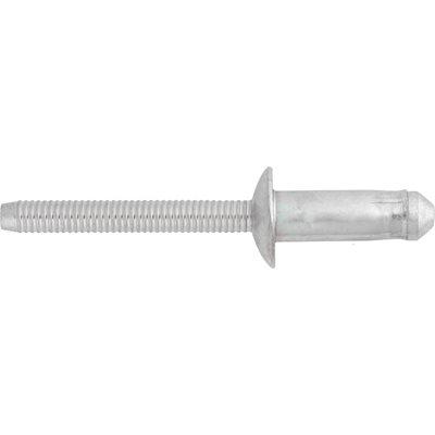 Auveco Item 25110 Blind Rivet 1/4" 6.3mm Steel Mandrel & Rivet. Qty 10.