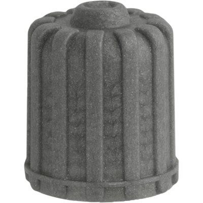 Auveco 25123 Gray Plastic TPMS Valve Stem Cap With Seal Qty 100