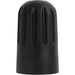 Auveco 25126 Black Long Skirted Plastic TPMS Valve Stem Cap With Seal Qty 25 