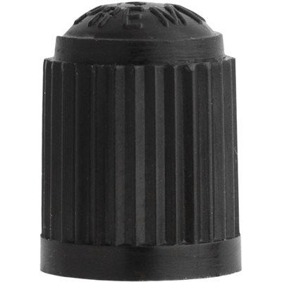 Auveco 25128 Standard Black Plastic Valve Stem Cap Qty 25 
