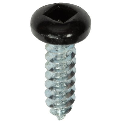 Auveco 25355 6 x 1/2" Black Painted Square Drive Pan Head Tapping Screw. Qty 100.