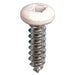 Auveco 25357 6 x 1/2" White Painted Square Drive Pan Head Tapping Screw. Qty 100.