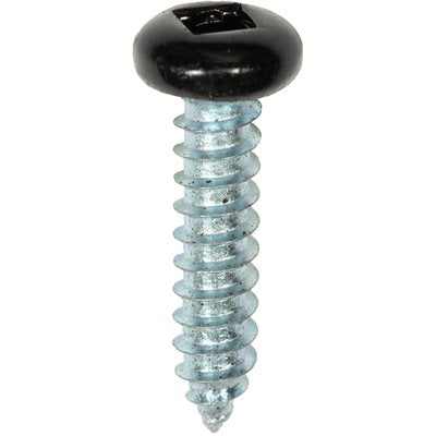Auveco 25367 8 x 3/4" Black Painted Square Drive Pan Head Tapping Screw. Qty 100.