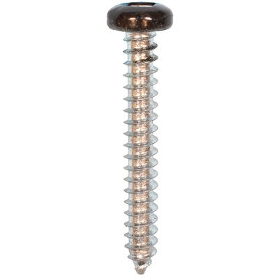 Auveco 25373 8 x 1-1/4" Black Painted Square Drive Pan Head Tapping Screw. Qty 100.