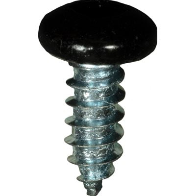 Auveco 25379 10 x 1/2" Black Painted Square Drive Pan Head Tapping Screw. Qty 100.
