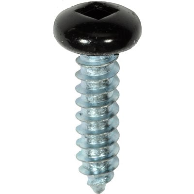 Auveco 25382 10 x 3/4" Black Painted Square Drive Pan Head Tapping Screw. Qty 100.