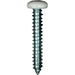 Auveco 25390 10 x 1-1/4" White Painted Square Drive Pan Head Tapping Screw. Qty 100.