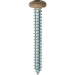 Auveco 25392 10 x 1-1/2" Tan Painted Square Drive Pan Head Tapping Screw. Qty 100.
