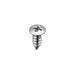 Auveco No 2657 10 X 1/2 Phillips Oval 8 Head Tapping Screw Chrome, Quantity 100