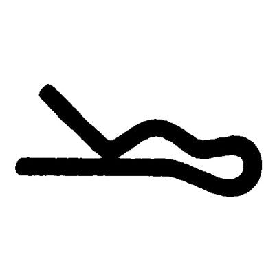 Auveco No. 2850 Front Seat Self-Locking Clip, Quantity - 100