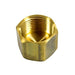 Auveco No 287 Brass Cap 1/8 Pipe Thread, Quantity 5