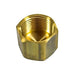 Auveco No 288 Brass Cap 1/4 Pipe Thread, Quantity 5