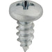 Auveco No 3071 4 X 1/4 Phillips Pan Head Tapping Screw Zinc, Quantity 100