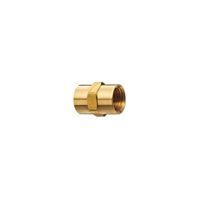 Auveco No 331 Brass Coupling 1/8 Pipe Thread, Quantity 5
