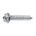 Auveco No 3369 6 X 5/8 Slotted Hex Washer Head Tapping Screw Zinc, Quantity 100