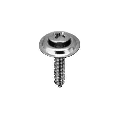 Auveco No 3538 6 X 3/4 Phillips Oval SEMS Cntrsnk Washer Tapping Screw, Quantity 100