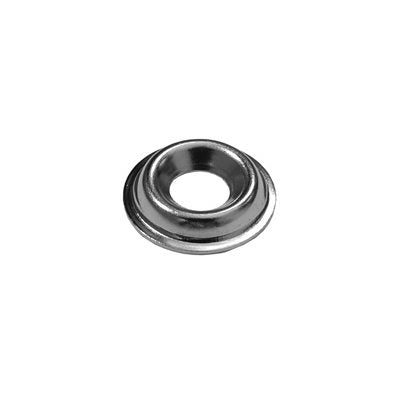 Auveco No. 3469 #6 Flanged Countersunk Washer Nickel/Brass, Quantity - 100