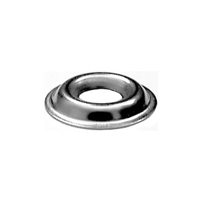 Auveco No 3472 10 Flanged Countersunk Washer Stainless Steel, Quantity 100