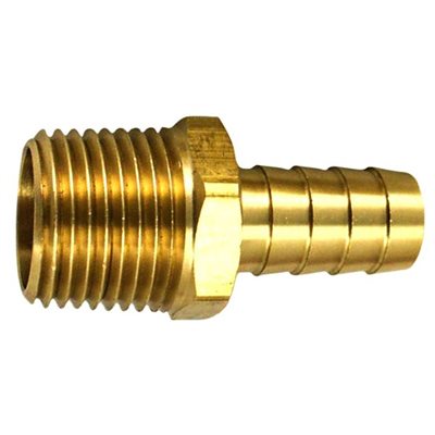 Auveco No. 431 Hose Barb To Taper Male Pipe 3/8