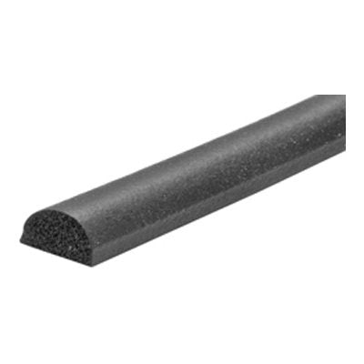 Auveco No 4736 1/4 Half Round Sponge Rubber, Quantity 50 FT