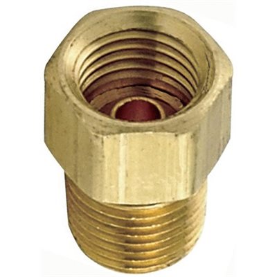 Auveco No 49 Brass Male Connector, Quantity 5