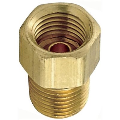 Auveco No 51 Brass Male Connector, Quantity 5