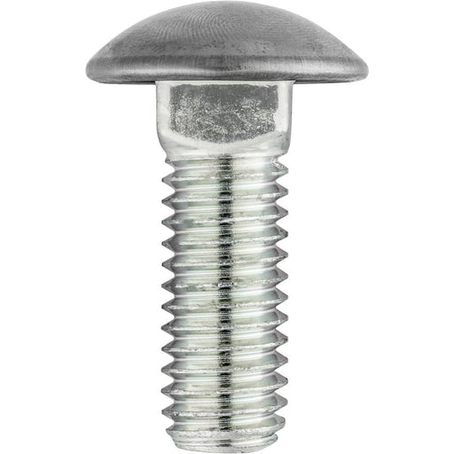 Auveco No 8552 7/16-14 X 1 Ss Capped Round HeadBumper Bolt, Quantity 25